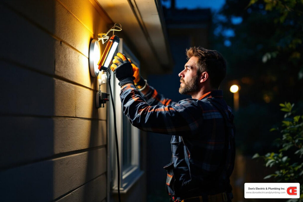 Need Light in a Pinch? Emergency Lighting Solutions in Canajoharie, NY 1 Emergency lighting service at night - 24 hour lighting service in canajoharie, ny