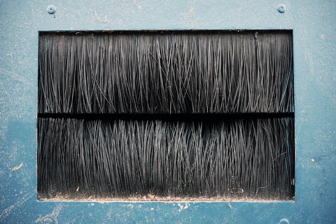 Blog 9 pet hair clogging HVAC air filter in home with dog