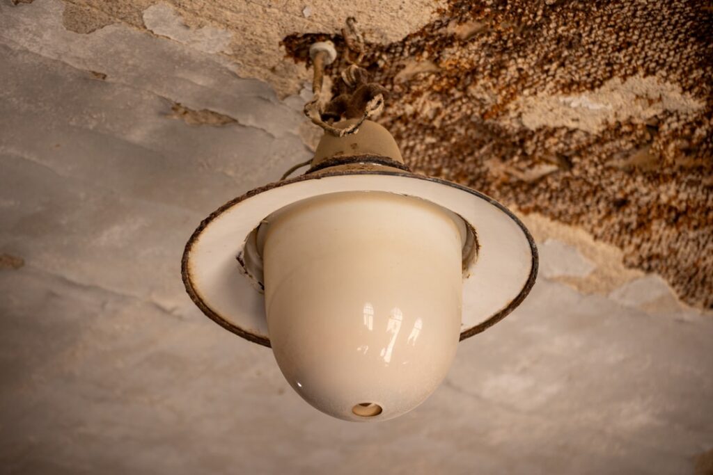 Stop the Flicker and Start the Rewire 2 flickering light fixture in an older home electrical safety - when does a house need rewiring