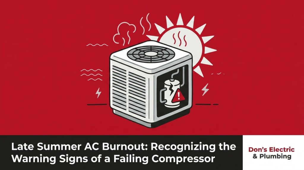 Late Summer AC Burnout: Recognizing the Warning Signs of a Failing Compressor 4 Late Summer AC Burnout: Recognizing the Warning Signs of a Failing Compressor — featured image