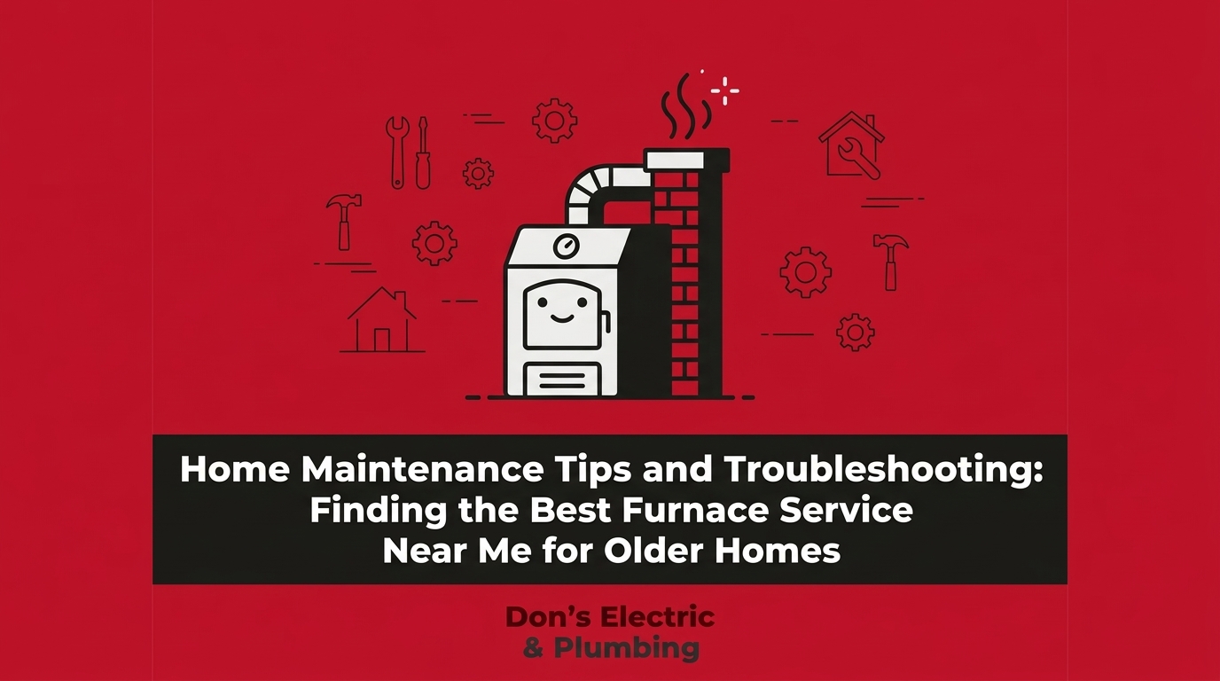 Blog 5 Home Maintenance Tips and Troubleshooting: Finding the Best Furnace Service Near Me for Older Homes — featured image
